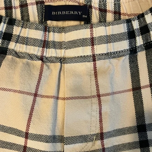 Burberry Tan Checkered Cargo Pants - Picture 3 of 3